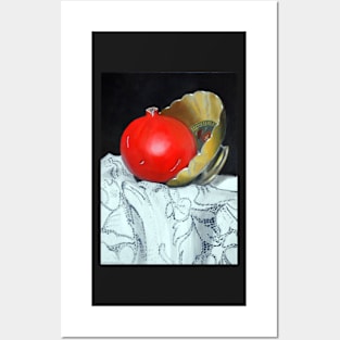 Pomegranate and pot Posters and Art